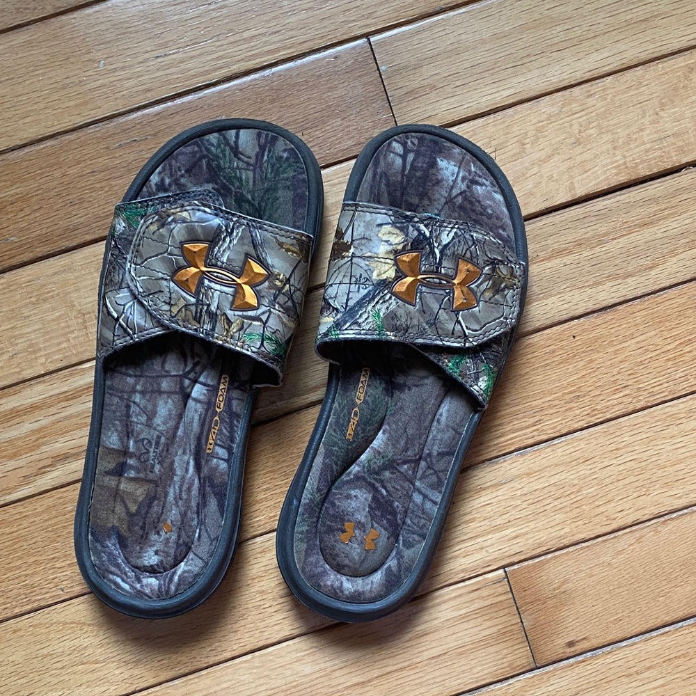 Under Armour Ignite Camo Slide Sandals